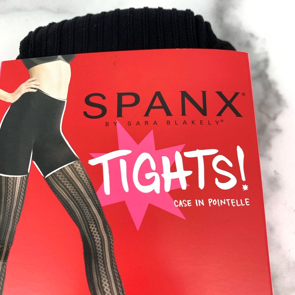 SPANX Tights Assets Mama Stripe Maternity Small - Picture 2 of 7